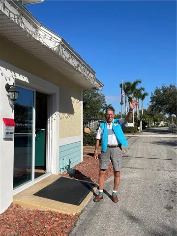 Greeters at Guard House
