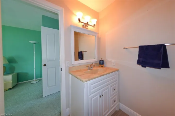 Bathroom featuring large vanity