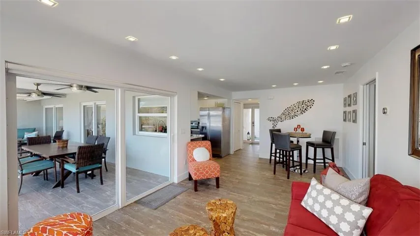 Family Room and Secondary Dining Area just off Kitchen and Lanai!