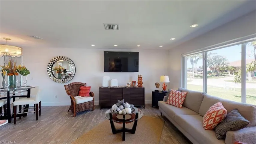 Loads of Light into Lovely Living Room!