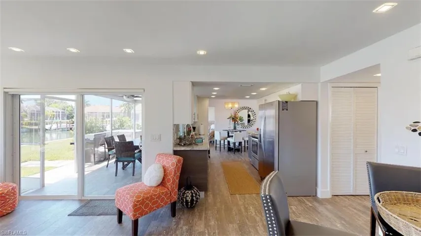 Convenient Kitchen is Close to Lanai for Sensational Serving!