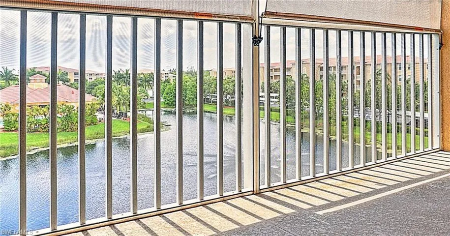 Gate with a balcony