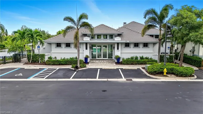 Front of clubhouse
