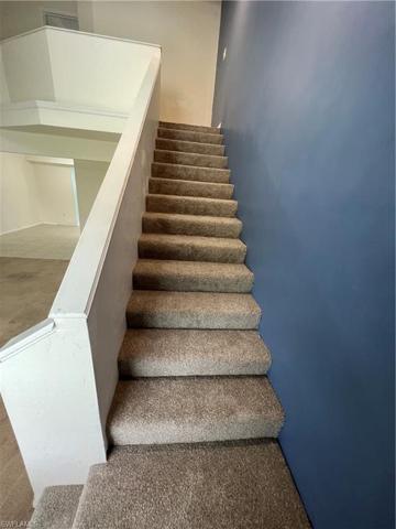 Stairs from side of Living Room going upstairs