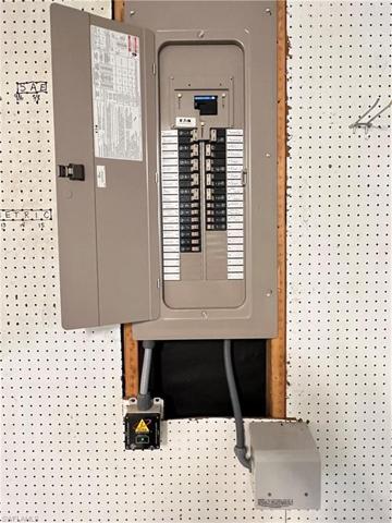Updated/upgraded electrical panel