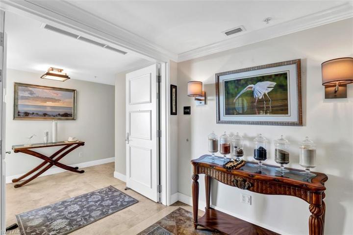 Private Elevator Entrance and Foyer to Unit 1404