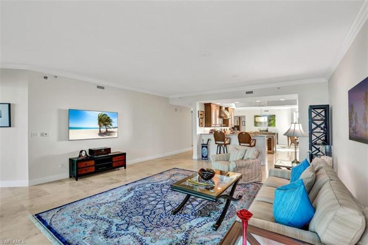 Living Room looking into Kitchen
