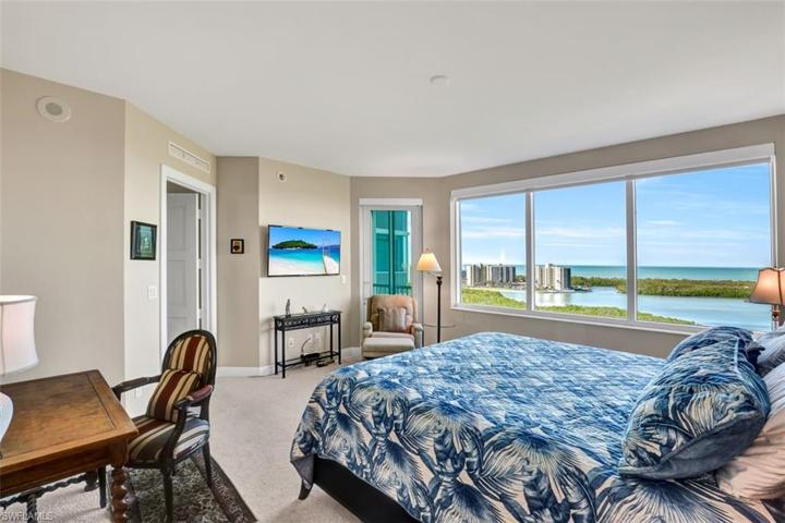 Primary Bedroom view of the Gulf of Mexico