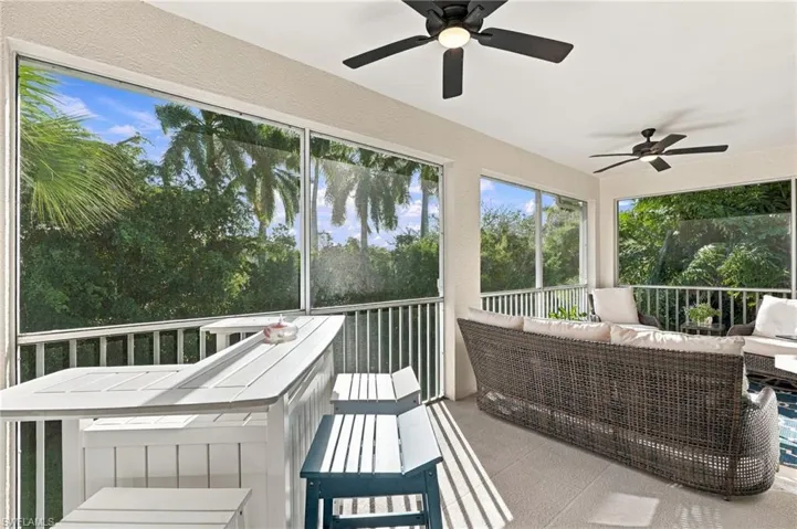 Screened, Wraparound Lanai