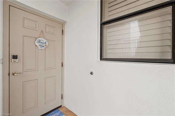 View of exterior entry