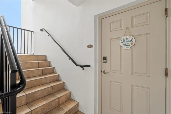 View of stairway