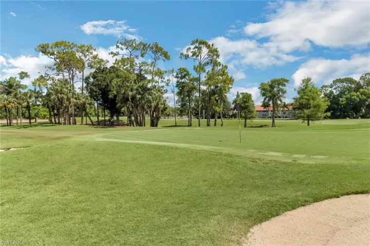 View of home's community featuring golf course view