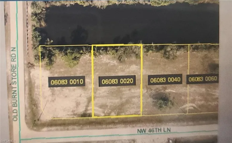 Plat Map. Illustrating property divisions and identifying parcel numbers