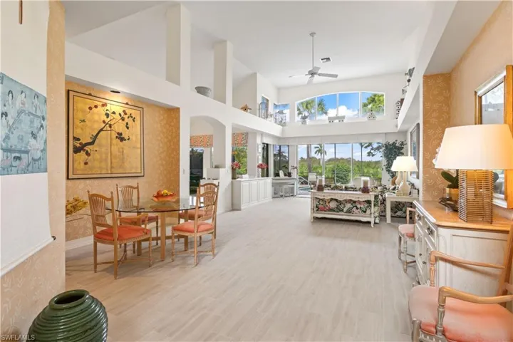 Perfect floor plan for entertaining guests.