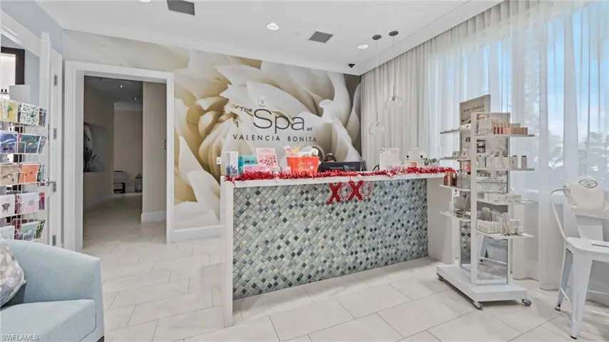 View of welcome area in Spa
