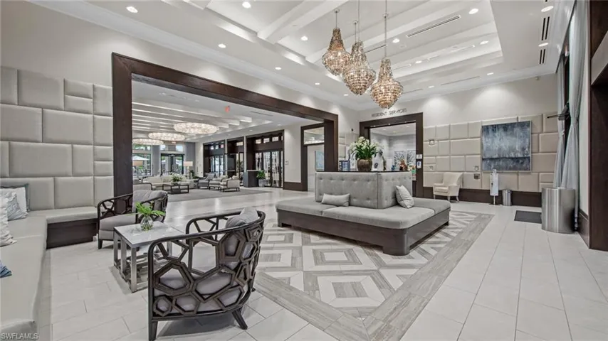 View of community lobby