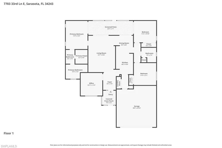 7703 33rd Ln E, Sarasota, Florida 34243