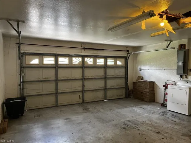 Attached two car garage.