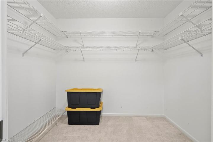 Primary walk-in closet