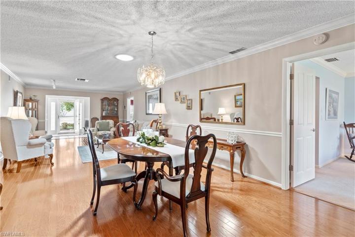 Formal dining area