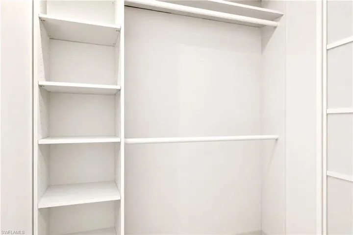 His and her walk in closets