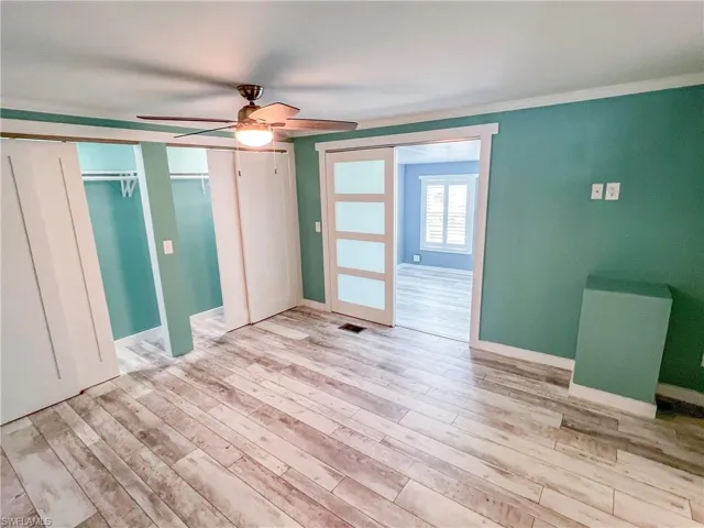 Primary Bedroom looking toward den