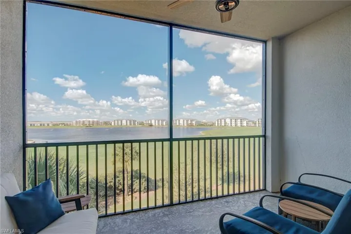 Screened-in balcony