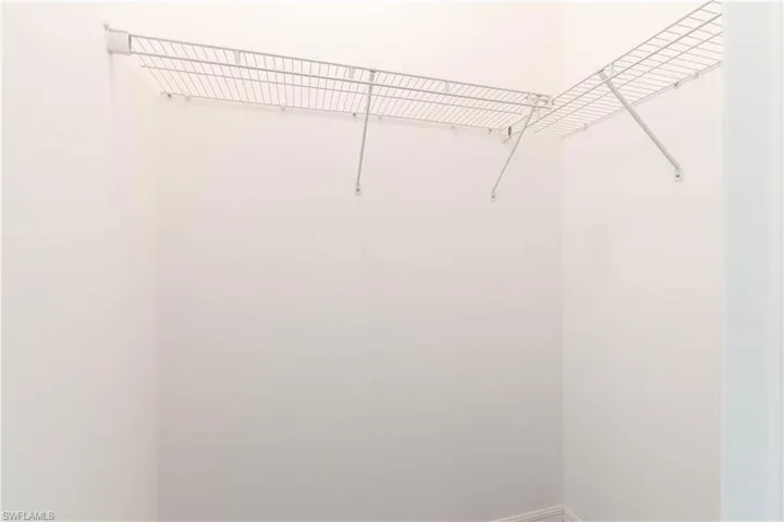 View of walk-in closet #2