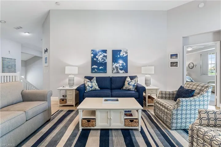 Living room featuring hardwood / wood-style floors