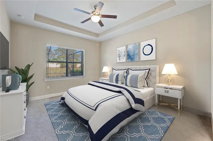 Master Bedroom - Virtually Staged