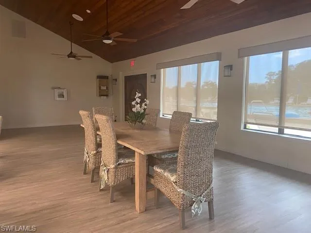 Community Clubhouse.  Large room for entertaining, playing cards and games.