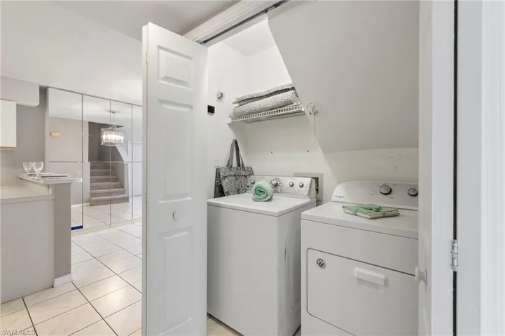 Convenient in home laundry