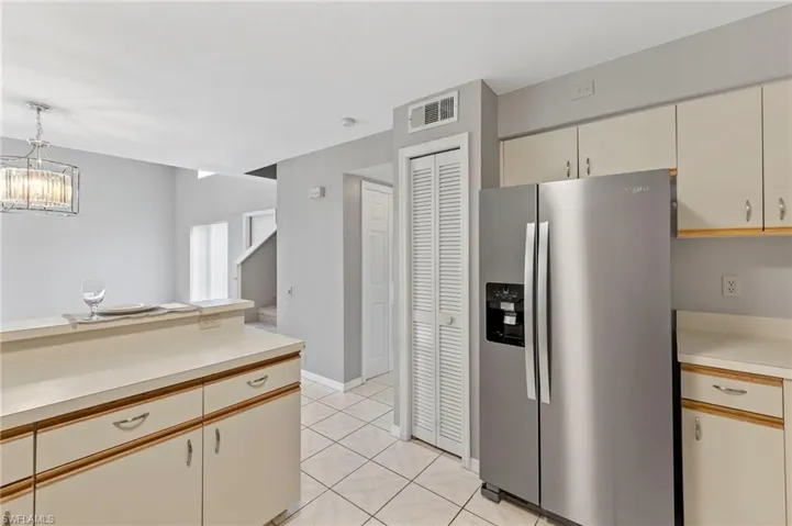 Pantry storage in kitchen