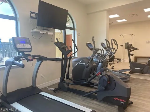 State-of-the-art exercise equipment.