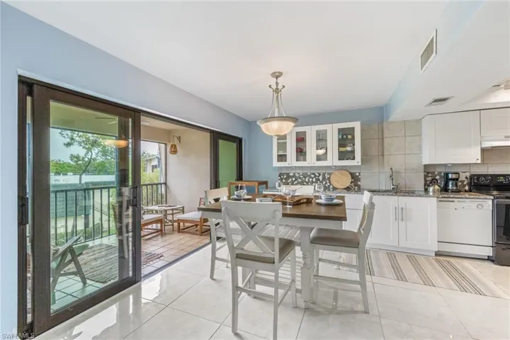Spacious open kitchen