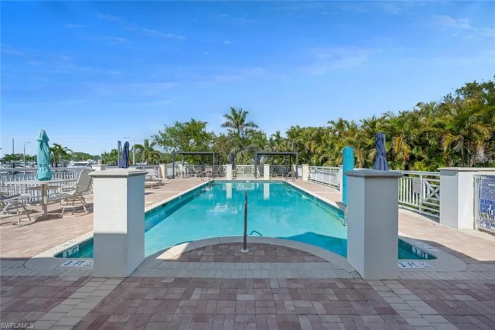 Marco Island Marina pool.