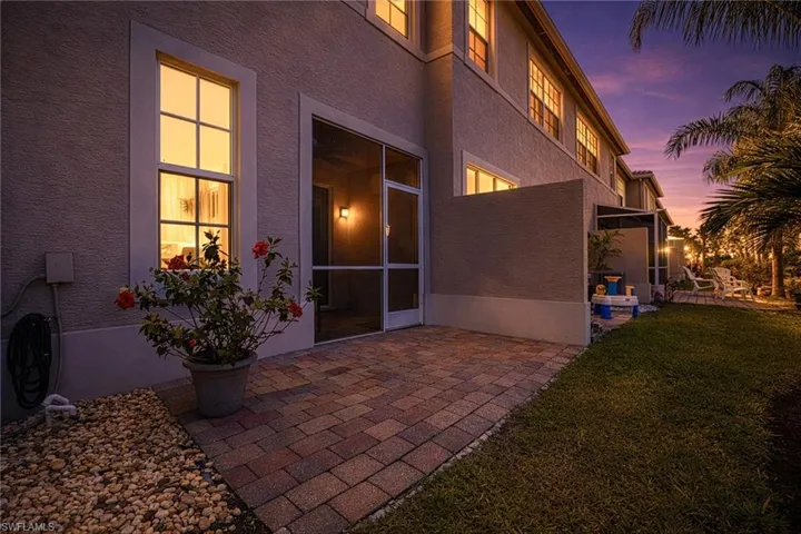 Rear Patio