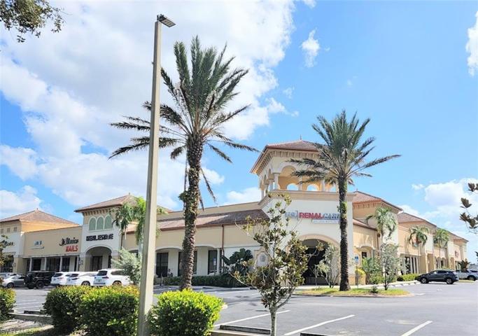 Strip Mall Right Outside of Community