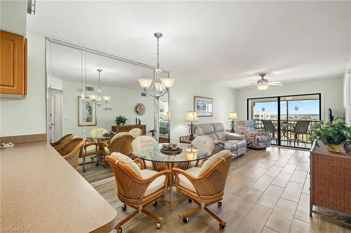 Light and bright with lovely views. All open concept makes this condo feel nice and roomy!