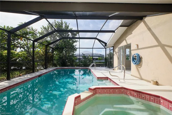 View of very large pool
