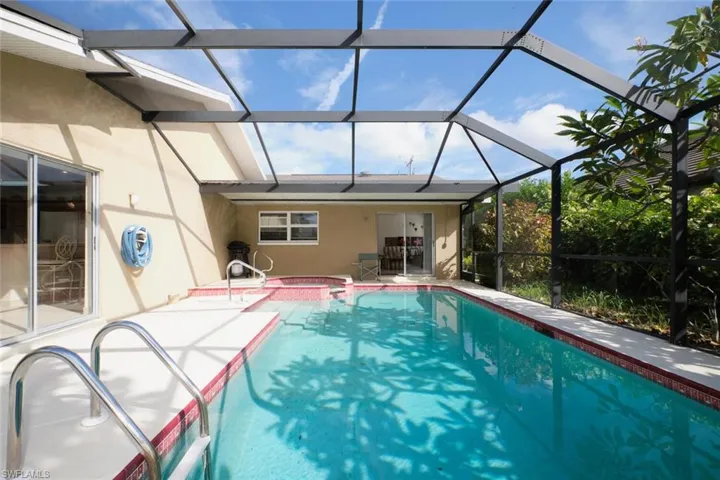 View of pool