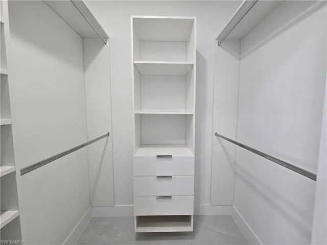Master closet