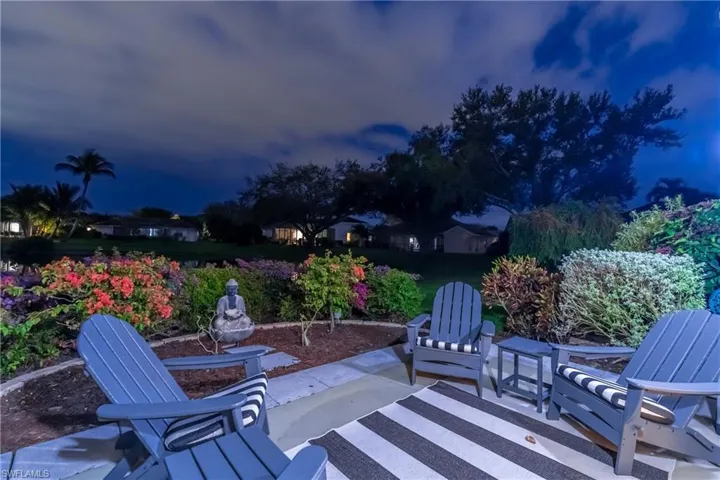 Patio in Back