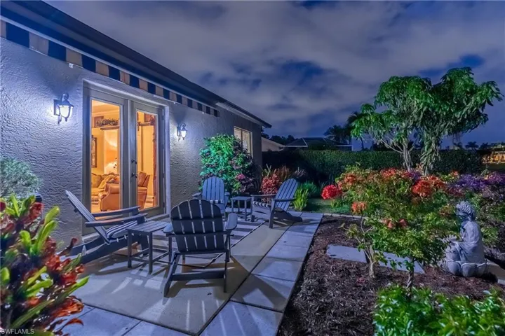 Patio in Back