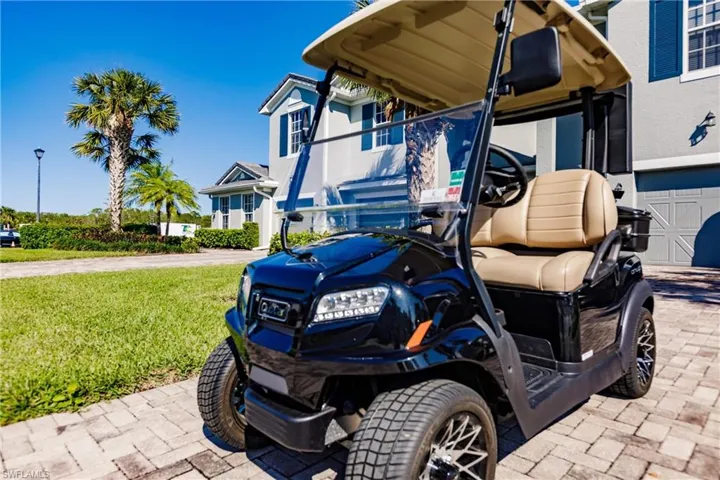 Included Golf Cart