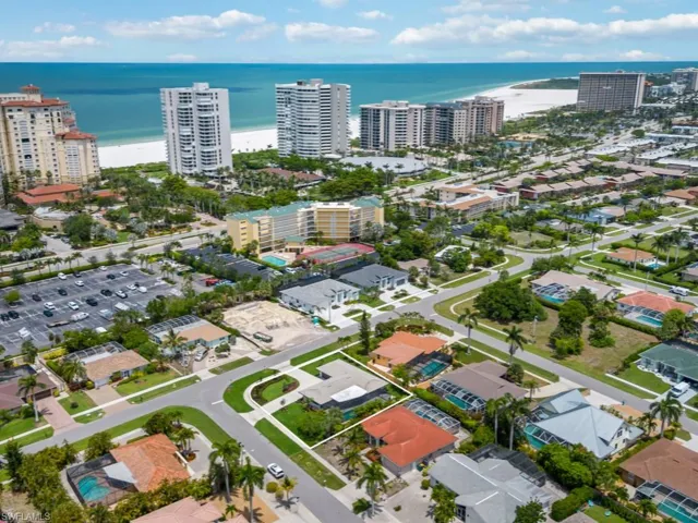View of urban area featuring a nearby body of water
