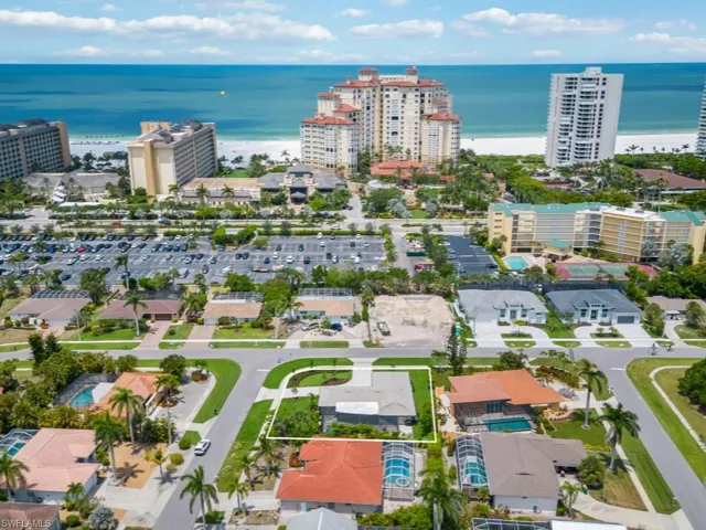 View of urban area featuring a nearby body of water