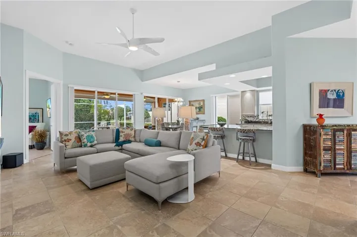 The heart of the home in this central gathering space.