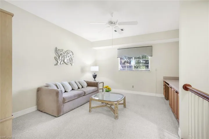 nice size area includes a built in work station