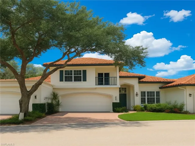 tucked away and very private attached villa master suite on ground level with the benefit of condo ownership